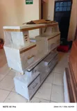 Brand New TV Cabinet with Red Lights - 2