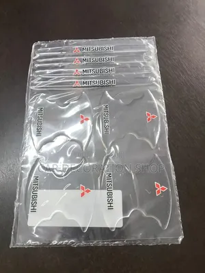 Mitsubishi Door Handle Antiscratch Protector Strips (4+4pc)