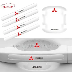 Set ya Filamu 8pc ya Kinga ya Kushika Mlango na Bakuli la Mlango Mitsubishi
