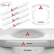 8pc Mitsubishi Door Handle & Door Bowl Protection Film Set - 1