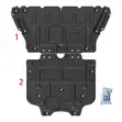 Audi A5 2017-2025 Black Under Engine & Transmission Guard - 1