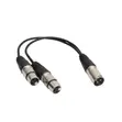 Kebo ya Kichanganyaji cha Maikrofoni ya XLR ya Kiume 1.5M - 1