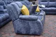 Luxury 2-Seater Home Theater Loveseat with Cup Holder Console - 2