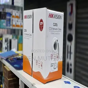 Hikvision Cat 6 Indoor Ethernet Cable 305m (75% Copper)