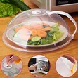 Vent Microwave Food Cover with Detachable Handle - 2