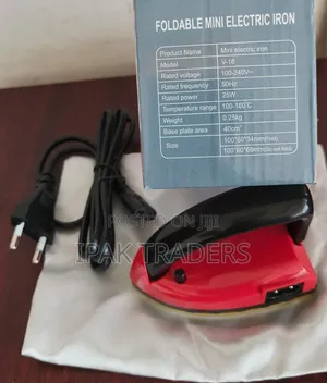 New 25W Foldable Handle Mini Iron Box V-8