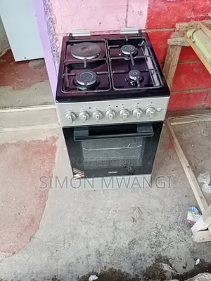 A&S Electric Cooker with Oven and Fridge