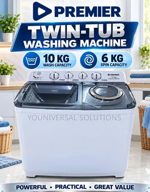 Premier 10kg Twin Tub Washing Machine