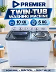 Premier 10kg Twin Tub Washing Machine - 2