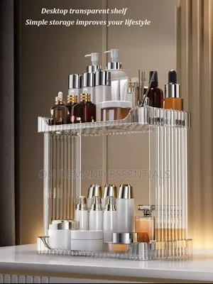Brand New 2-Tier Clear Organizer Rack