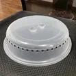 27cm Transparent Microwave Cover - 2