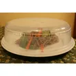 27cm Transparent Microwave Cover - 4
