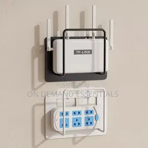 Rafu ya Router na Hifadhi ya Kuweka Ukutani