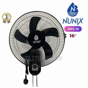 Nunix WFS-16 16-Inch Wall-Mounted Fan