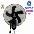 Nunix WFS-16 16-Inch Wall-Mounted Fan - 2
