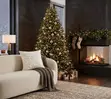 Christmas 3D Plush Ivory Snowflake Cushion Cover - 2