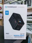Powerology GaN 75W Universal Travel Charger Adapter - Black - 3