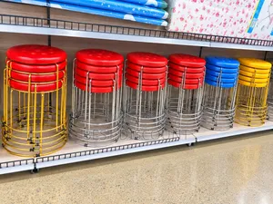 Stackable Round Plastic Stools - Brand New