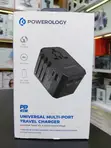 Powerology Universal Travel Adapter 45W USB-C PD Charger - 2