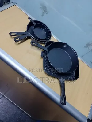 Seti ya Vifuko 5-in-1 vya Chuma cha Kutupwa na Kikaango cha Steak