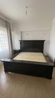 Executive Black Hardwood Slatted Bed Frame - 1
