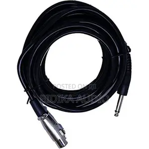 Kebo ya Maikrofoni: 6.35mm hadi XLR 3 Pin