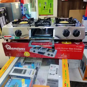 Ramtons Jiko la Gesi la Vipuri 2 na Grill RG504