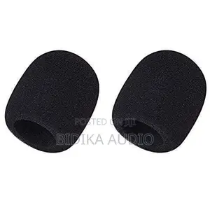 Bn Foam Mic Cover kwa Maikrofoni ya Mkono (Nyeusi)