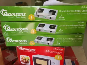 Ramtons 2-Burner Jiko la Biogas RG101