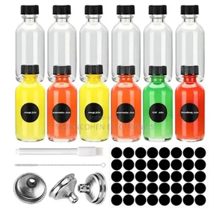 12pcs Ginger Shot Glass Bottles (60ml)