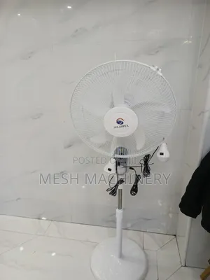 Solarpex Solar Rechargeable Stand Fan