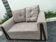 2 Seater Sofa with Pillows - 1