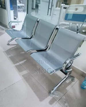Metallic Frame Office Chair - Brand New