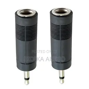 3.5mm hadi 6.35mm Mono Audio Adapter Converter