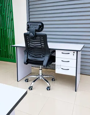 Set Mpya ya Dawati la Mapokezi na Kiti cha Boss Office Products