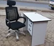 Brand New Boss Office Products Reception Desk and Chair Set - 2