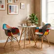 Home Palace 2-Seater Padded Garden Dining Set - 4