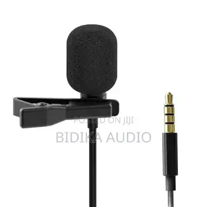 Professional Lavalier Microphone with 3.5mm Jack