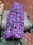 Purple Artificial Privacy Fence - 2