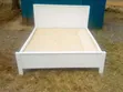 Kitanda cha Mbao Nyeupe cha Kisasa cha Heavy-Duty 5x6 - 4