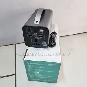 Portable Solar Generator & Power Station - Rechargeable Backup