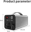 Portable Solar Generator & Power Station - Rechargeable Backup - 3