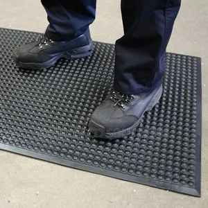 Anti-Fatigue Bubble Mat 90x60cm Black