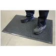 Anti-Fatigue Bubble Mat 90x60cm Black - 2