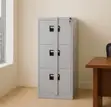 Steel Office Cabinet with Security Bar - 3