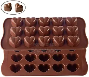 Silicone Chocolate Molds - 3 Piece Set
