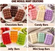 Silicone Chocolate Molds - Set ya Vipande 3 - 4