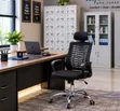 Boss Office Products Kiti cha Ofisi chenye Headrest - Kipya Kabisa - 1