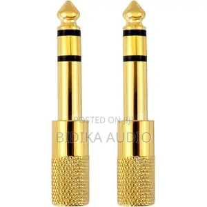 Adapta ya Jacki ya Sauti ya Stereo ya 3.5mm Kike hadi 6.35mm Kiume