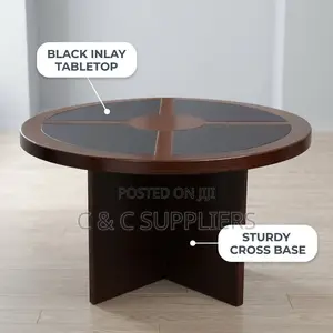 Round Executive Meeting Table